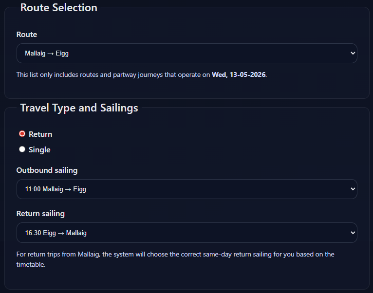 Illustration of a timetable grid